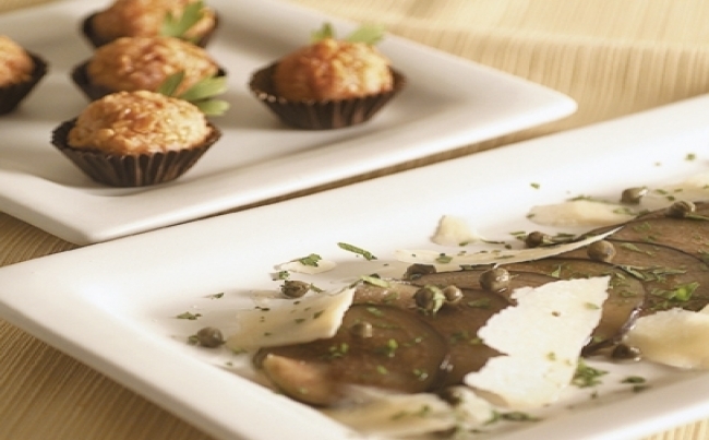 Trufas de embutidos al maní